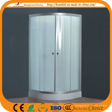 Cabinas de ducha de aluminio gris cristal de tela (ADL-8012B)